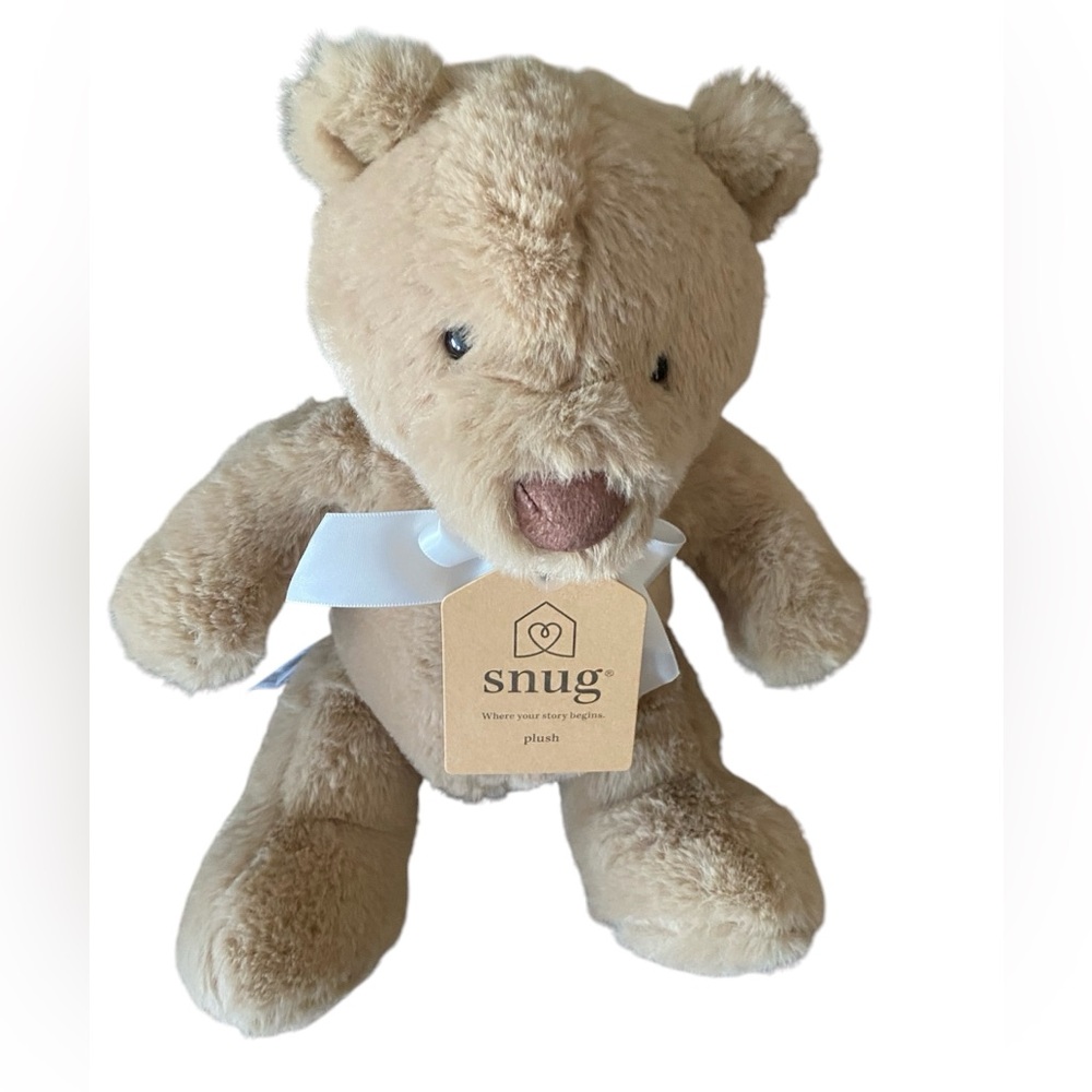 Snug Plush Teddy Bear 12” long Super Soft Perfect Gift